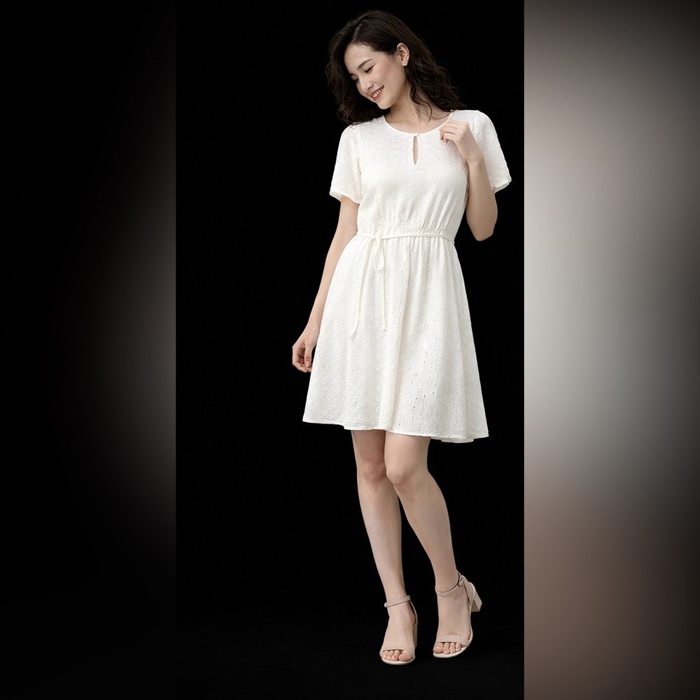 🌼 Madewell Eyelet Summer Dress